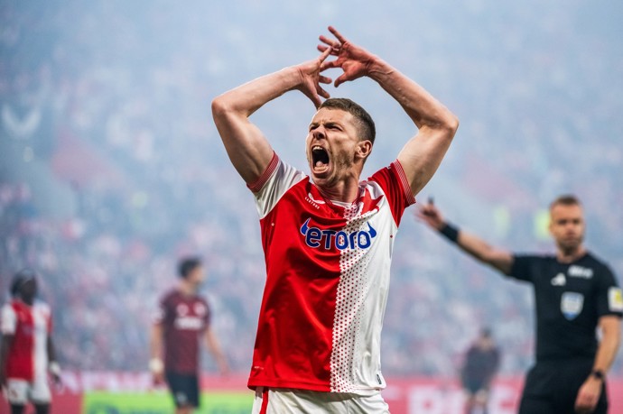 Fotbalista David Douděra.