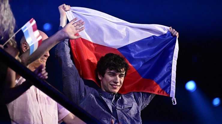 Daniel Žižka postoupil do finále Eurovize.