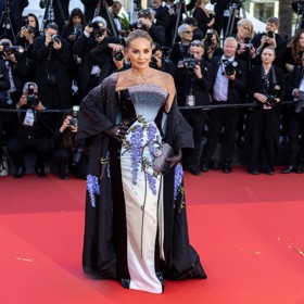 Herečka Sharon Stone z filmového festivalu v Cannes.