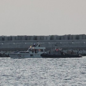 Flotila s humanitární pomocí vyplula z tureckého přístavu Marmaris minulý týden. Na palubách lodí byli občané čtyř desítek zemí.