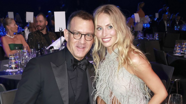 Miliardář Daniel Křetínský se svou krásnou partnerkou Marie Jedličková.