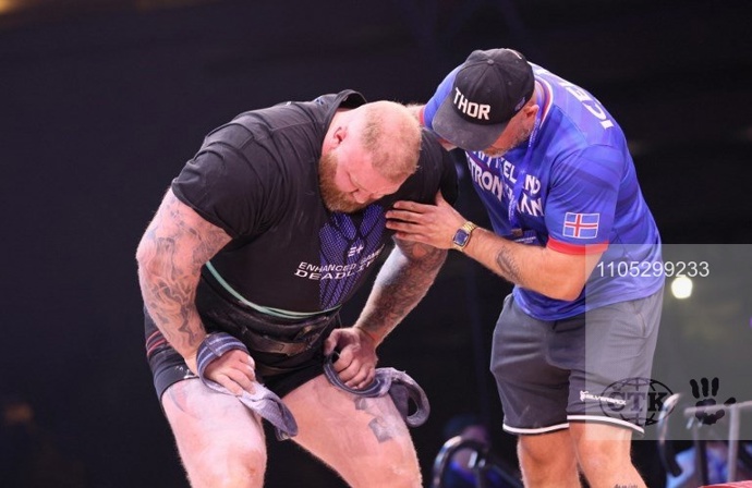 Thor Bjornsson svůj osobní rekord nepřekonal.