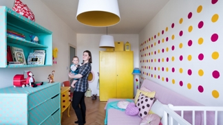 Proměna: Dětský pokoj plný puntíků Proměna: Dětský pokoj plný puntíků