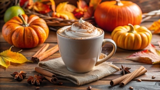Pumpkin Spice Latté
