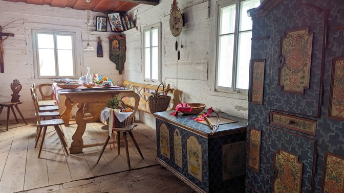 Skanzen Kouřim o Velikonocích.
