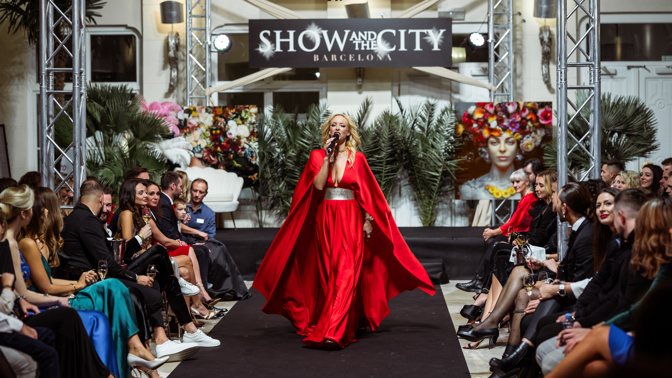 Kate Matl na akci Show and the city