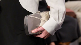 Ralph Lauren stříbrná kabelka Ralph Lauren stříbrná kabelka