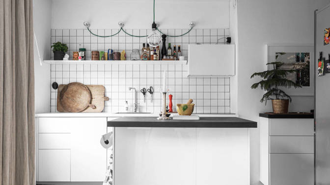 Padesátimetrový byt ve Stockholmu Padesátimetrový byt ve Stockholmu