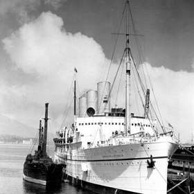 10. října 1923 vyplula na parníku Empress of Russia do Vancouveru 10. října 1923 vyplula na parníku Empress of Russia do Vancouveru