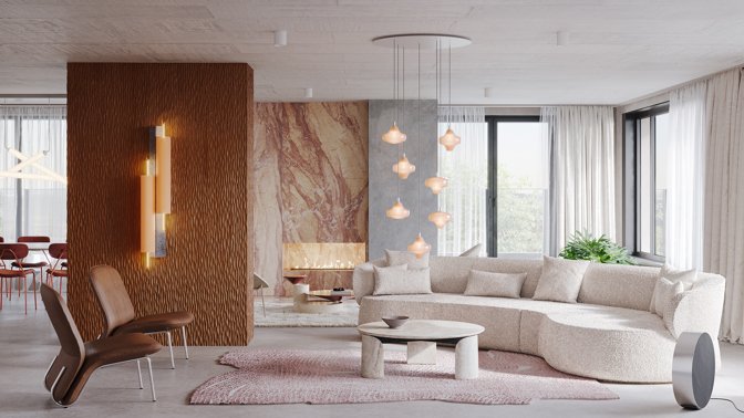 Obývací pokoj Rohan Penthouse

