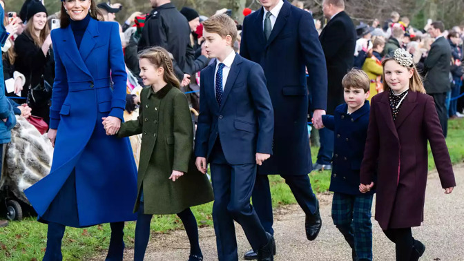 Rodina prince a princezny z Walesu a Tindallovi
