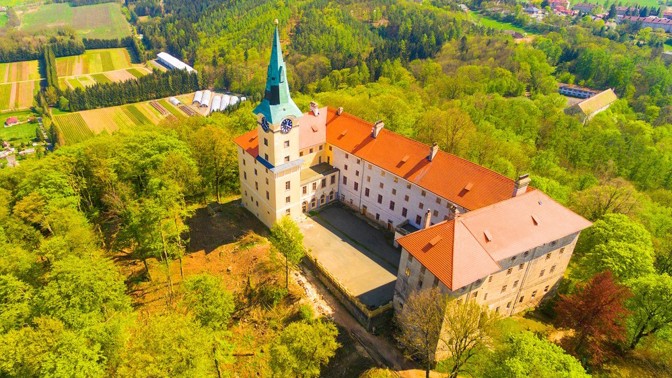 Zámek Zelená Hora Nepomuk
