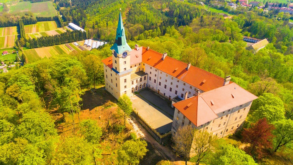 Zámek Zelená Hora Nepomuk
