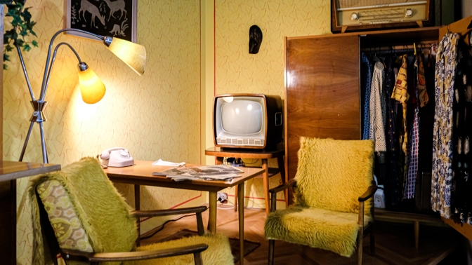 Retro interiér
