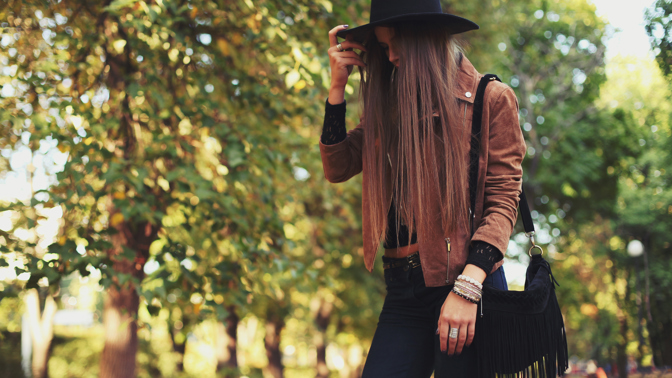 Boho chic styl