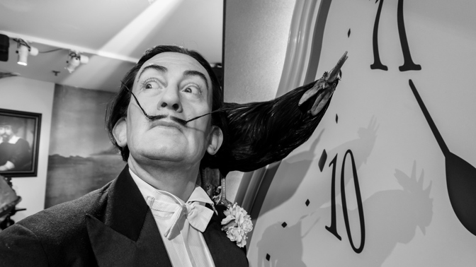 Salvador Dalí patřil k nejvýraznějším výtvarným umělcům 20. století. 
