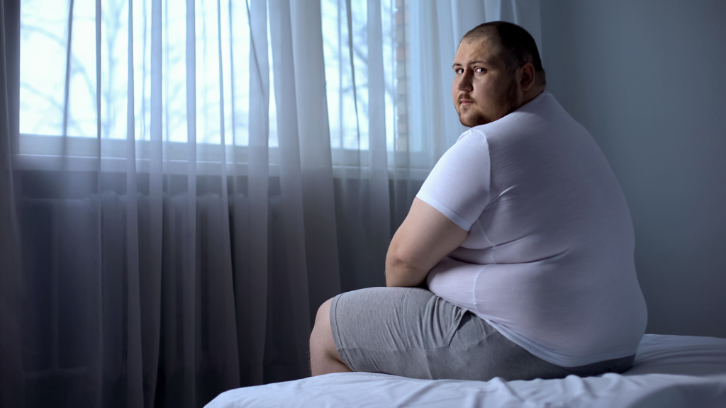 Muž zhubnul 45 kg