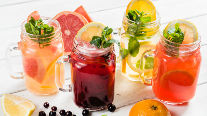5 osvěžujících limonád na léto
