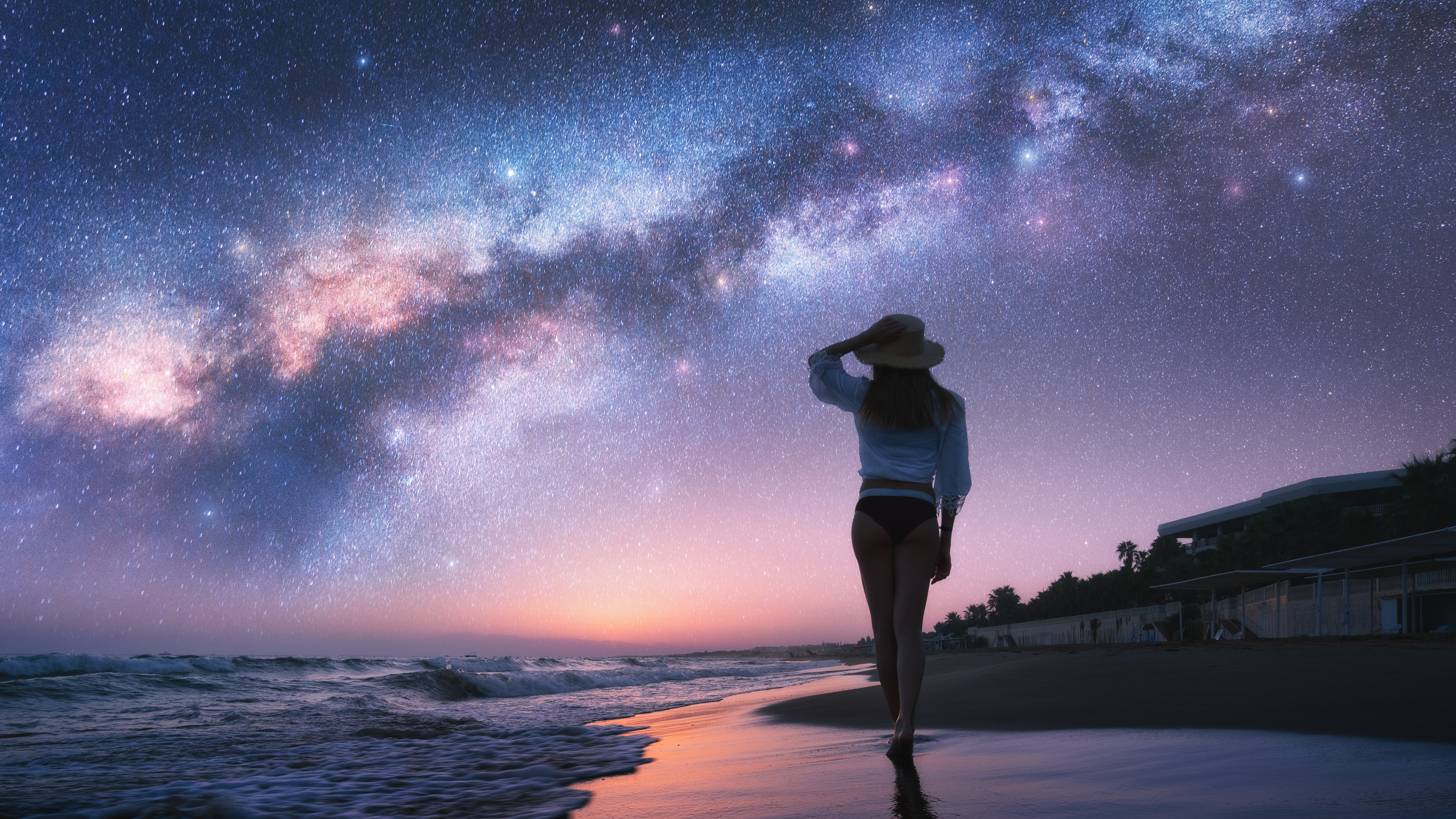 hvězdy, noční obloha, astrologie 