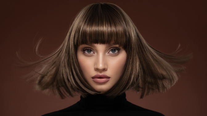 shaggy bob