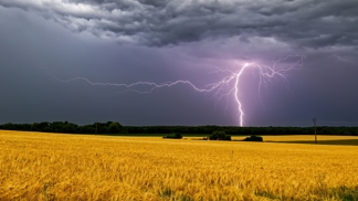 Ozve-li se v září hrom, bude v zimě zavát každý strom.
