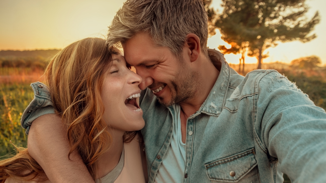 happy couple
