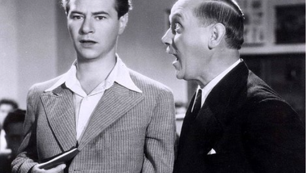 Ladislav Pešek ve filmu Škola základ života z roku 1938.
Ladislav Pešek ve filmu Škola základ života z roku 1938.