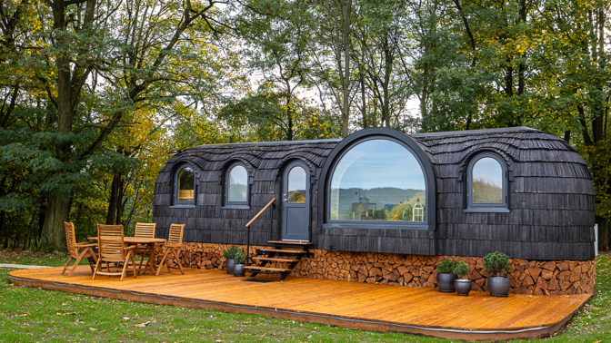 Stylový glamping Skrytín
