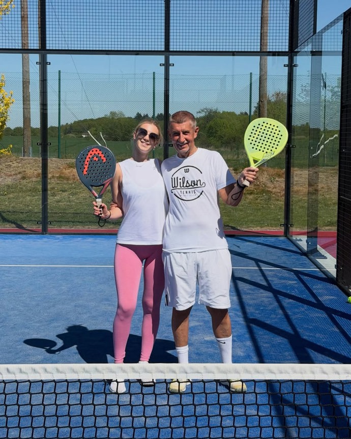 Andrej Babiš s dcerou Vivien.