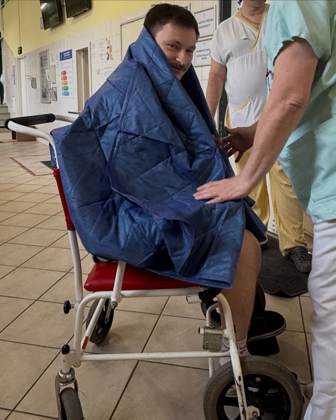 Martin Mikyska má zánět slinivky.