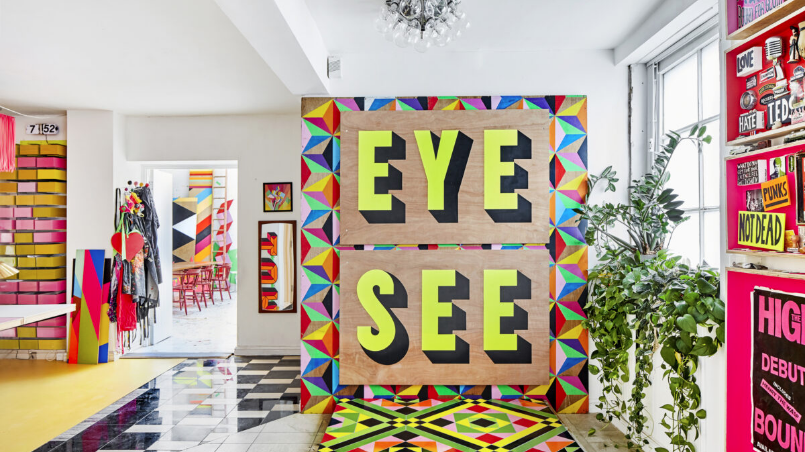 Funky domov londýnské umělkyně Morag Myerscough