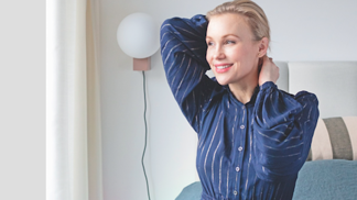 Herečka Vlastina Svátková si do svého domu všechno vybrala sama a výsledkem je osobitý a elegantní interiér