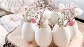 DIY romantická jarní dekorace