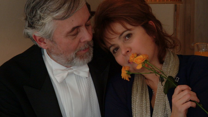 Libuše Šafránková a Josef Abrhám