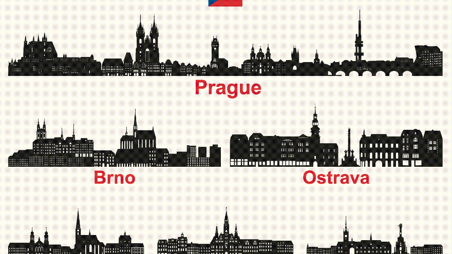 Jak dobře znáte česká a moravská města?
