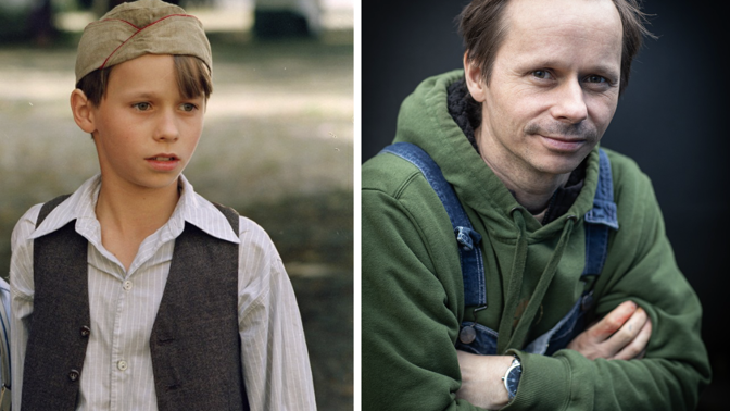 Adam Novák coby Péťa Bajza a dnes
