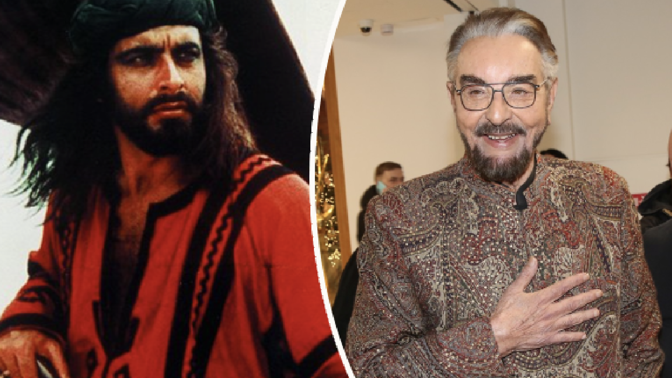 Kabir Bedi jako Sandokan a dnes