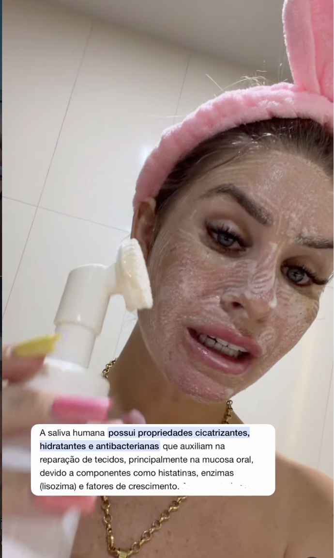 Brazilská OnlyFans modelka šokuje svými zvláštními "hygienickými" návyky. Masku z fekálií vyměnila za mýdlo s vlastními slinami.