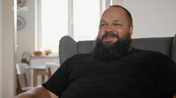 Tomáš Fremr váží 185 kilogramů. 