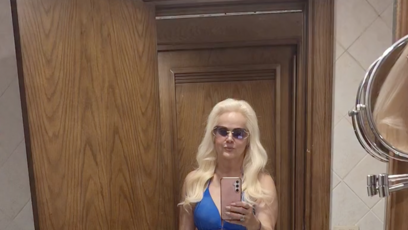 FOTO: Monika Binias ukázala tělo v plavkách.