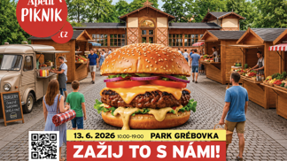 Letošní Apetit piknik se uskuteční v parku Grébovka 13. června.