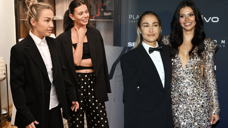 Překvapivá dvojice na Miss. Karamelka z Bachelora zazářila po boku Mlejnkové, netrávily spolu čas poprvé