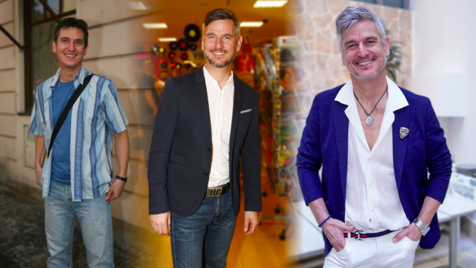 Herec Lumír Olšovský: Po devíti letech manželství zahořel láskou k muži. Dnes žije v registrovaném partnerství 