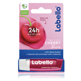 Balzám na rty Labello Cherry Shine, 45 Kč, prodává dm drogerie