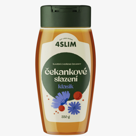 Přírodní sladidlo, které kombinuje výhody čekanky a stévie. Sladká chuť bez přidaného cukru, na přírodní bázi. Základ tvoří extrakt z kořene čekanky, obohacený o stévii pro ještě sladší a přirozenější chuť. 109 Kč Přírodní sladidlo, které kombinuje výhody čekanky a stévie. Sladká chuť bez přidaného cukru, na přírodní bázi. Základ tvoří extrakt z kořene čekanky, obohacený o stévii pro ještě sladší a přirozenější chuť. 109 Kč