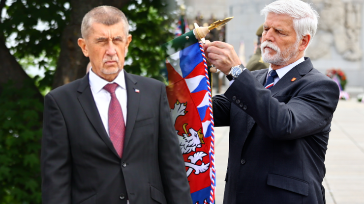Petr Pavel a Andrej Babiš na Vítkově.