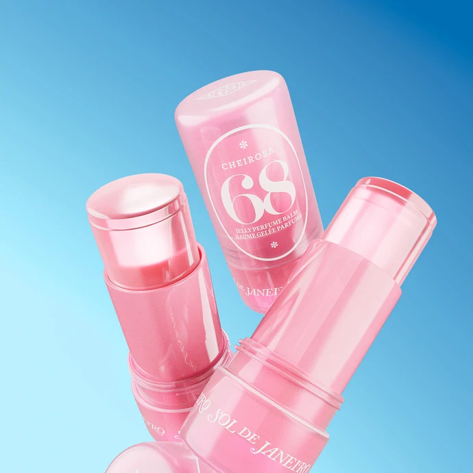 Tuhý parfemovaný balzám Sol de Janeiro, 600 Kč (4 g), prodává Sephora Tuhý parfemovaný balzám Sol de Janeiro, 600 Kč (4 g), prodává Sephora