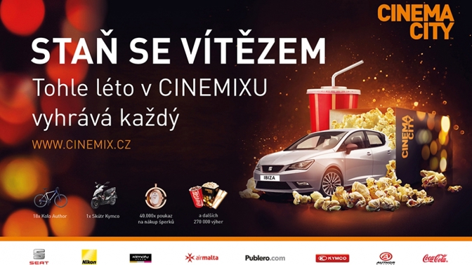 Staň se vítězem – v CINEMIXU vyhrává každý