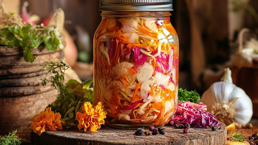 Zelenina
Zelenina obecně dodává tělu nejen dostatek vitamínů, ale i vlákniny, která je důležitá pro pocit nasycení, ale podporuje i proces trávení. Pokud si dopřejete zeleninu ve fermentovaném stavu, podpoříte tím i svůj střevní mikrobiom a tedy i imunitní systém.