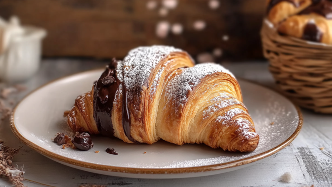 Jednoduché a rychlé sladké opojení: Domácí voňavé a nadýchané croissanty s Nutellou